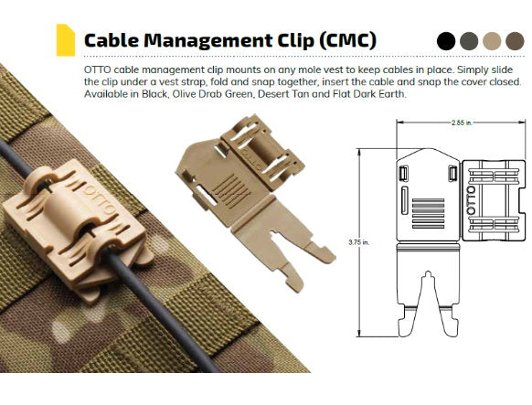 Cable Management Clip (CMC)