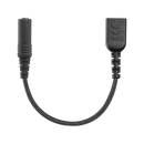 N-ear: Acoustic Tube to 3.5mm Adapter