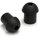 COMTIP "BUD" Eartip, Regular, Black, 50 pack