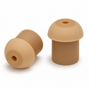 COMTIP "BUD" Eartip, Regular, Tan, 50 pack