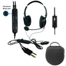 Aviation Headset AH600ANR-BK