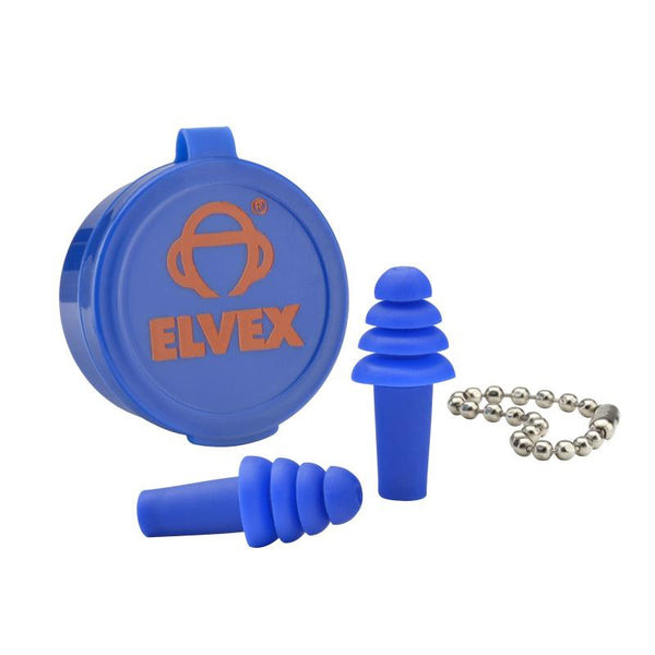 Elvex Quattro Reusable Ear Plugs 402