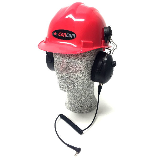 Listen-only Headset, Hard-hat-mount
