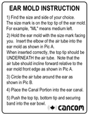 COMTIP "EAR" Fitted Eartip, 10 Pack