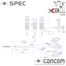 Three Wire Acoustic Tube Kit