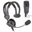 Lightweight Over-the-head Headset