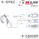 Lightweight Over-the-head Headset