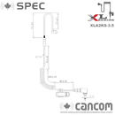 Acoustic Tube Listen-Only, Knowles Speaker