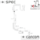 Acoustic Tube Listen-Only, Knowles Speaker