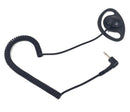 Earhook Speaker Listen-only, D-style Earhook
