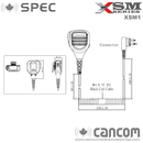 Speaker Microphone, XSM1